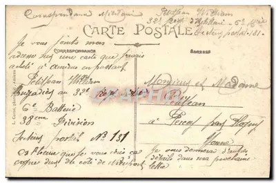 AMIENS — Ogólny widok, wykonany z Château d'Eau — n° 376 — Rewers