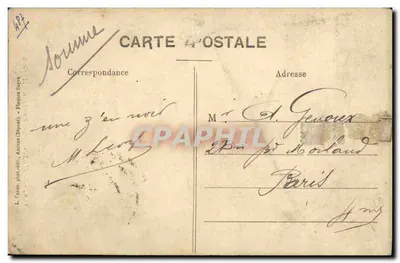 Amiens — Fontaine Herbet — wydawca L. C. n°116 — Rewers