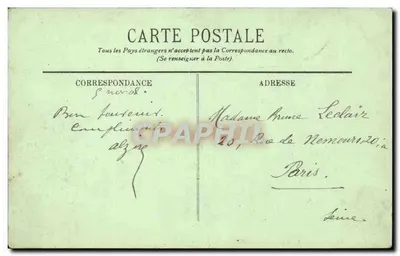 Amiens — Katedra i Sąd Najwyższy — LL, n°106 — Rewers