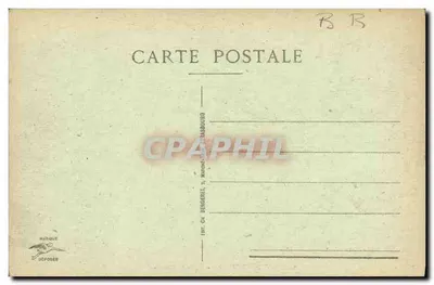 Chatenois (Alsacja) — Plac Rynku — wydawca Bergeret, Maché, Strasbourg — Rewers