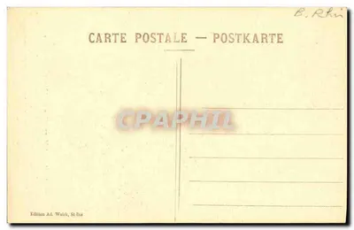 Wejście do Zamek Hoh-Barr — blisko Saverne — Wydawnictwo Ad. Weich, nr 7369 — Rewers
