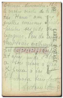 Obernai (Albache) — Plac Rynek — Ad. Weick, Saint-Dié, N° 42724 — Rewers