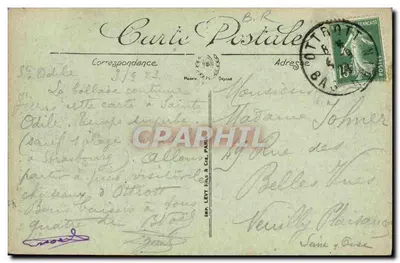 Obernai — Stara Wieża — LL. n°18 — Rewers
