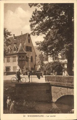 Wissembourg - A Lauter — Ed. Alsace Wissembourg n°22