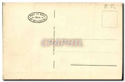 Lourdes — Ogólny widok i Pic du Jer — LL. — Rewers
