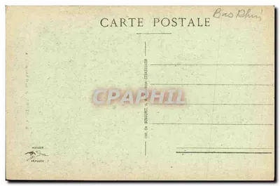Schlestadt - Arsenal Sainte-Barbe — editor Ch. Berberet, Strasbourg — Verso
