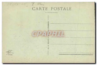 Schlestadt - Rua dos Cavaleiros - Torre Nova — Verso