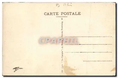 Rondom SAVERNE — Vallei van de Zorn — Kanaal van de Marne naar de Rijn — Uitzicht op het Haut-Barr — Achterkant