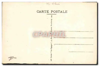 Saverne, Grand Rue — widok ulicy głównej z budynkami z cokołami — wydawnictwo C. P. R. (nr 15) — Rewers