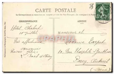 Abbaye de Hautecombe — Lac du Bourget — Édition Gilelta, Nice, n°2232 — Rewers