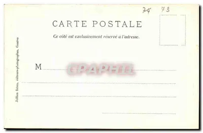 Chambéry - Facha de la Catedral (siglo XV) — Librairie A. Perrin, Chambéry, n° J.J.2474 — Reverso