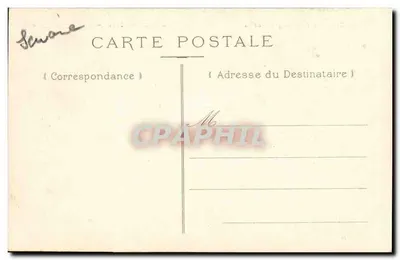 Castelo do Breuil — fachada principal — Regiões de Rozoy-en-Brie — Editor Pipet — Verso