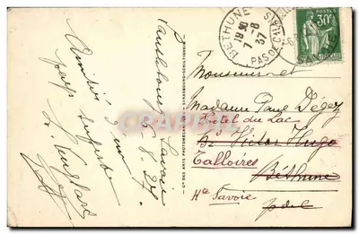 Freski kaplicy św. Sebastiana — Lanslevillard — Wydawca L.I. — Rewers
