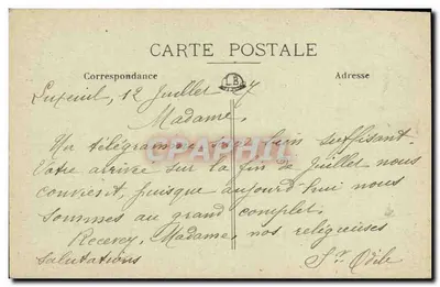 LUXEUIL-les-BAINS — Stale kościoła — A. David, Luxeuil — Rewers