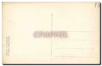 Glaciar de Chavière — De Pralognan a Modane — n° 3047 — Reverso