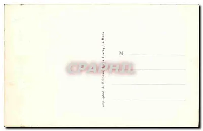 Le Mans — Cattedrale — Tunnel e Ponte a X — Editore A. Dolbeau, Le Mans — Verso