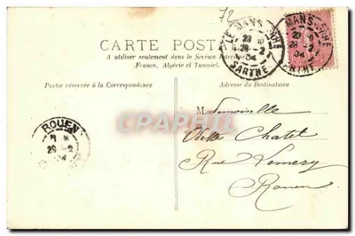 Le Mans — Cattedrale — Abside — J.B. — n°30 — Verso