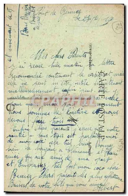 Le Mans — Centralna stacja tramwajów parowych — Vise Nantes, N° A 692, zdjęcie H. Amiet — Rewers