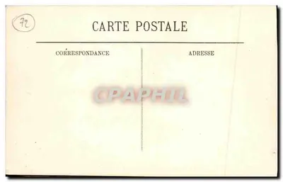 Le Mans — Notre-Dame de la Couture e Square de la Préfecture — LL. — Verso