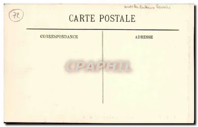 Le Mans — Ogólny widok z Quai Ledru-Rollin — LL — Rewers