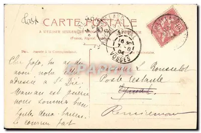 Chamois en la Montaña — P. Pittier, fot. — Annecy, n° 197 — Reverso