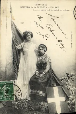 Réunion de la Savoie à la France — 1860-1910 — A. Gardet — Annecy