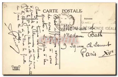 Route de Modane à Lanslebourg — Ravin de St Antoine — L. Reynaud, Chambéry, n°3028 — Verso