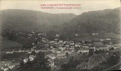 Cornimont — Vista geral (Alt. 510 m) — Os Vosges pitorescos