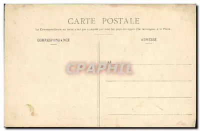 Cartolina d'epoca Martigny Les Bains Pavillon della sorgente dell'istituto termale — Verso