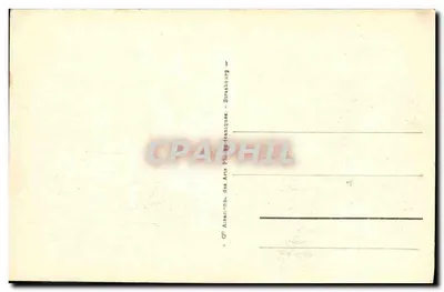 Stara pocztówka Szlak kamienistych Frankenthal — Hautes-Vosges — n°14 — wydawca — Rewers