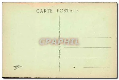 Valle dei Laghi di Retournemer e Longemer — 15202 — Carte 'La Cigogna', Strasburgo — Verso