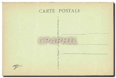 Lago de Longemer — vista lacustre cercada por florestas — editor La Cigogne, Strasbourg — Verso