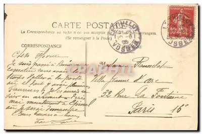 O THILLLOT — Vista Geral — A. Delaloge, Editor — Verso