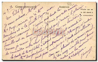 Val d'Ajol — La Cascade de Géhard — LL. n°32 — Verso