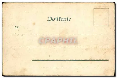Ruina Spesburg — Ruínas do castelo de Spesburg — Louis Glaser, Leipzig, n° 3469 — Verso