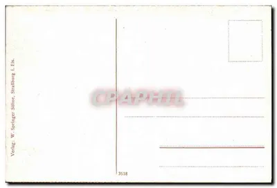 Schnierlach (Vogesen) — widok panoramiczny — W. Springer, nr 3518 — Rewers