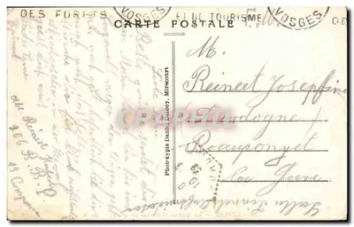 ÉPINAL — La Moselle i Most z kamienia — D. D. — Rewers