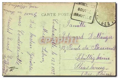 Contrexéville - Concerto no Parque - n°1648 — Verso