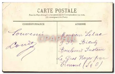 Plombières - La Vallée des Rochers — LL. — n°73 — Verso