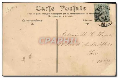 Plombières — La Feuillée Dorothee, widok na Dolinę Ajol — ND Phot, n°74 — Rewers