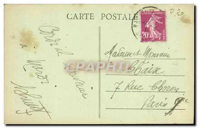 Montagny Sainte-Félicité — A Igreja — editor desconhecido — Verso