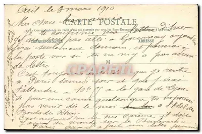Creil (Oise) - Canal de l'Écluse — Chalbrette, editor — Verso
