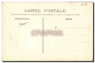 Fleurines — Saint-Christophe — Imp. Pap. Morieu à Pont — Verso