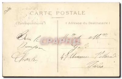 Compiègne — Zamek — Zbiór R.F. — Rewers