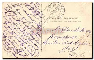 Beauvais — Pałac Sądowy i Portal Południowy Katedry — V. P. Paris. Nr 18 — Rewers