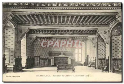 PierreFonds - Intérieur du Château - La Salle des Ducs — Deculle, Campiègne