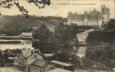 Pierrefonds — Panorama pris de la Muette — Photo G. Duclos, à Pierrefonds