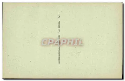 Zamek Chantilly — Wjazd i Schody Główne — Neurdein Frères, Paryż-Corbeil, nr 262 — Rewers