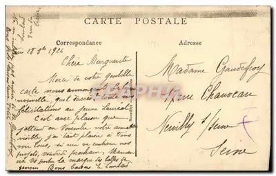 Las Chantilly — Stołowa Runda — Wydawca: C. P. M. nr 177 — Rewers