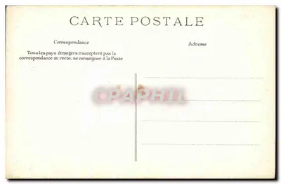 Chantilly — A Igreja — Editor L.E.D. n°1 — Verso